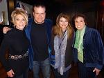 Jeannie Seely, Bobby Tomberlin, and Sylvia at the Opry Backstage Grill on October 28, 2015